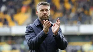 Rob Edwards insists Luton will keep fighting after losing to Wolves (Nick Potts/PA)