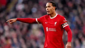 Virgil van Dijk keen to spread ‘calmness’ at Liverpool during title run-in