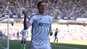 Chris Wood brace guarantees Nottingham Forest’s top-flight status