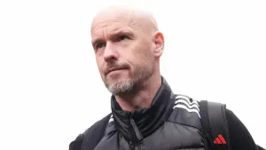 Erik ten Hag is focused on ending a poor season on a high (Zac Goodwin/PA)