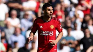 Could Manchester United midfielder Casemiro be on his way out of Old Trafford? (Steven Paston/PA)