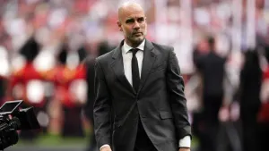 Pep Guardiola says he does not know what Manchester City will do in this summer’s transfer market (Nick Potts/PA)