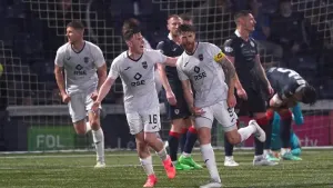 Ross County earn narrow lead over Raith in play-off final to boost survival bid