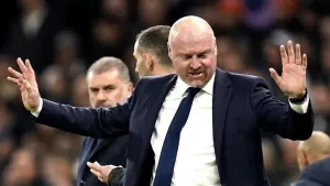 Everton manager Sean Dyche has made his debut in a Blossoms music video (Andrew Matthews/PA)