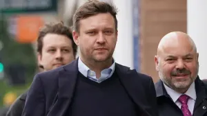Scott Law, pictured, was found guilty of headbutting Roy Keane (Lucy North/PA)