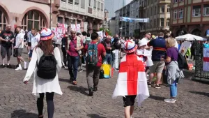 England fans ‘behaving extremely well’ in Germany – UK Football Policing Unit