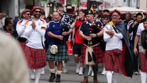 The best images as Scotland fans gather in Munich ahead of Euro 2024 opener