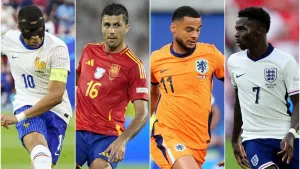 A look at the stats which could shape the Euro 2024 semi-finals