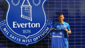 Richarlison joined Everton in 2018 (Eleanor Crooks/PA)