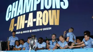 Premier League champions Manchester City will tour the USA later this month (Richard Sellers/PA)