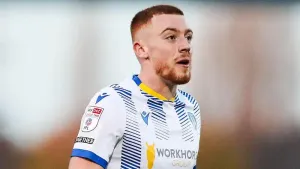 Arthur Read opened the scoring for Colchester against MK Dons (Rhianna Chadwick/PA)