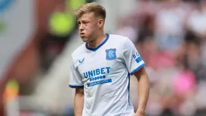 Rangers’ Connor Barron is preparing to make his Old Firm debut (Steve Welsh/PA)