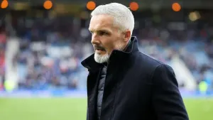 Dundee United manager Jim Goodwin would have accepted any criticism that came with defeat (Steve Welsh/PA)
