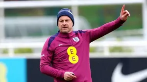 England Under-21 head coach Lee Carsley looks set to lead the senior side on an interim basis (Martin Rickett/PA)