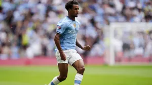 Manchester City’s Oscar Bobb is set for a spell on the sidelines (Nick Potts/PA)