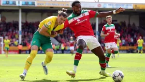 Manny Monthe earns point for Oldham against AFC Fylde