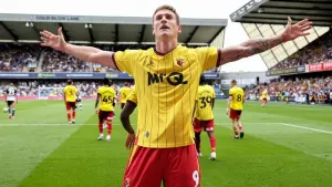 Mileta Rajovic earns Watford a last-gasp win against battling Millwall