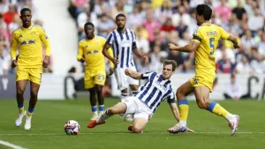 West Brom and Leeds share points in Hawthorns stalemate