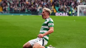 Arne Engels and Luke McCowan on target as Celtic break Hearts