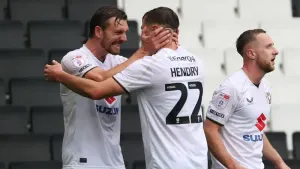 Callum Hendry on target as MK Dons beat Walsall