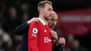 Erik ten Hag and Christian Eriksen criticise Man United’s desire in Twente draw