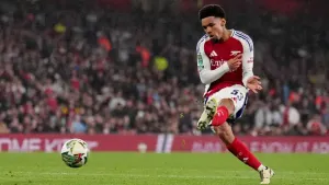 Ethan Nwaneri hungry for more goals after Arsenal scoring dream comes true