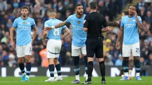 Kyle Walker explains frustration with ref Michael Oliver over Arsenal equaliser