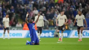 Leicester hit back to draw with Everton as both sides remain winless
