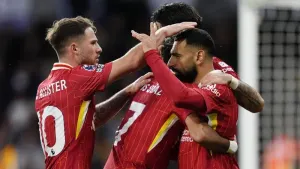 Liverpool go top of the Premier League after win at Wolves