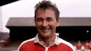 Brian Clough, pictured as Nottingham Forest manager in 1976 (PA)