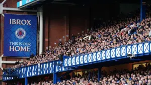 Ibrox refurbishment has moved closer to completion (Andrew Milligan/PA)