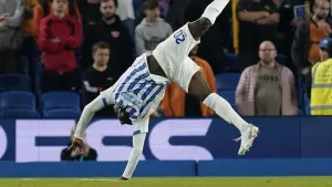 Spectacular Carlos Baleba effort helps Brighton past Wolves in Carabao Cup