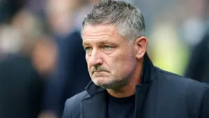 Tony Docherty says Mo Sylla ‘responsive’ after being taken to hospital