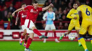 Crystal Palace’s winless run continues as Chris Wood goal earns Forest victory