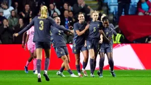 England returned to winning ways with a 2-1 win over South Africa (Mike Egerton/PA)