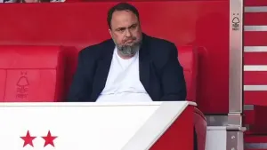 Evangelos Marinakis has been handed a five-game stadium ban (Mike Egerton/PA)