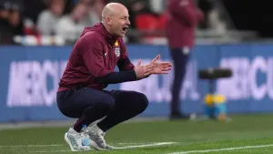 Lee Carsley saw England beaten by Greece on Thursday night (Bradley Collyer/PA)