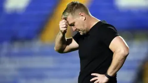 Salford manager Karl Robinson was furious with the officials (Nick Potts/PA).