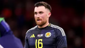 Scotland’s John Souttar is pleased to have teamed up again with a childhood friend (Joris Verwijst/PA)