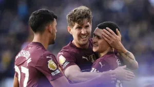 John Stones hails ‘special team, special club’ as Man City set new unbeaten run