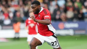 Kylian Kouassi won it for Salford (Barry Coombs/PA)