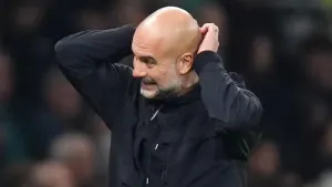 Pep Guardiola says Manchester City are ‘in real difficulty’ as injuries mount up