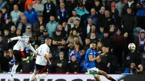 Rangers suffer heavy Europa League defeat at home to Lyon