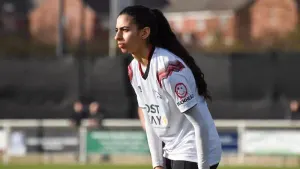 Kira Rai is the first South Asian woman to play for the Derby’s first team (Terri Lee/Derby County)