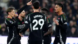 Arsenal hit five to crush sorry West Ham and go second in Premier League