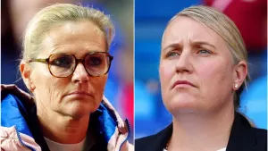 Sarina Wiegman and Emma Hayes go head to head this weekend (PA Images)