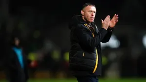 Graham Coughlan was appointed as Boston manager on Tuesday (Nick Potts/PA)