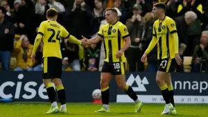 Jack Muldoon fires Harrogate past Wrexham in FA Cup