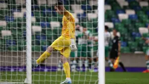Larne on brink of Conference League exit after defeat by Olimpija Ljubljana