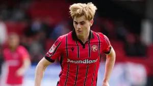 Nathan Lowe fires Walsall to win over AFC Wimbledon